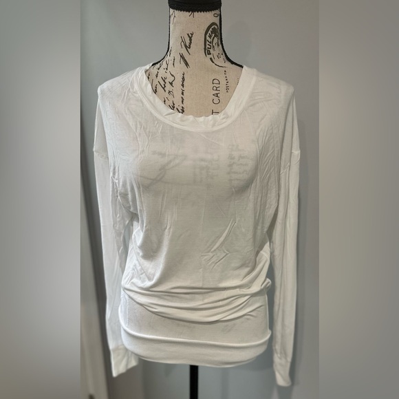 Hard Tail Tops - 🤍🤍 Basic Sexy Long Sleeve Top - White  Hard Tail Forever🤍🤍